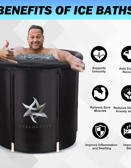 Load image into Gallery viewer, Portable Ice Bath Tub, 88 Gal Cold Plunge for Athletes - Durable Inflatable Design, Indoor/Outdoor Use
