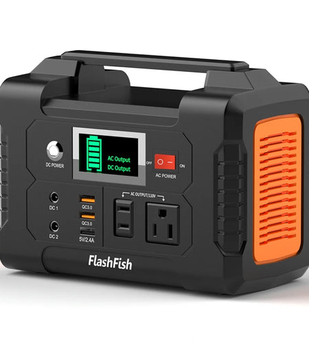 200W Portable Power Station, 40800Mah Solar Generator, Portable Generator for Camping Travel Emergency