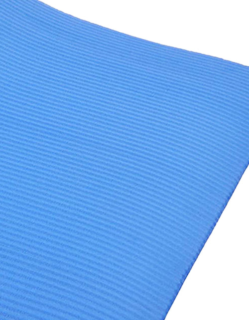 Load image into Gallery viewer, All-Purpose 1-Inch Extra Thick High Density Anti-Tear Exercise Yoga Mat with Carrying Strap, Blue
