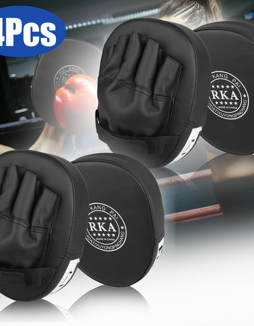 Load image into Gallery viewer, 2/4PCS Boxing Punching MMA Mitts PU Gloves Target Focus Pad Gear for Kickboxing
